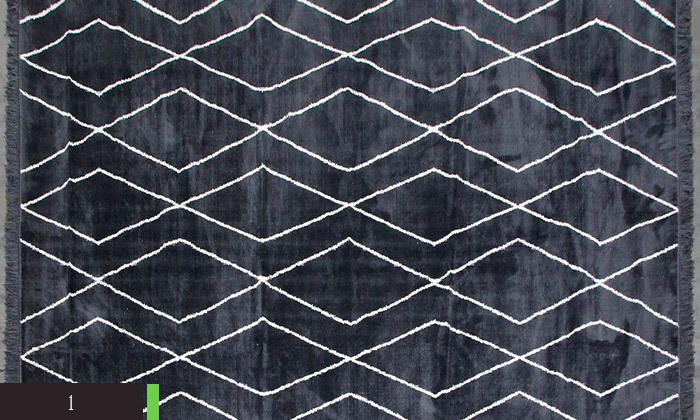 5 שטיח מלבני דגם אורלינס - צבעים וגדלים לבחירה