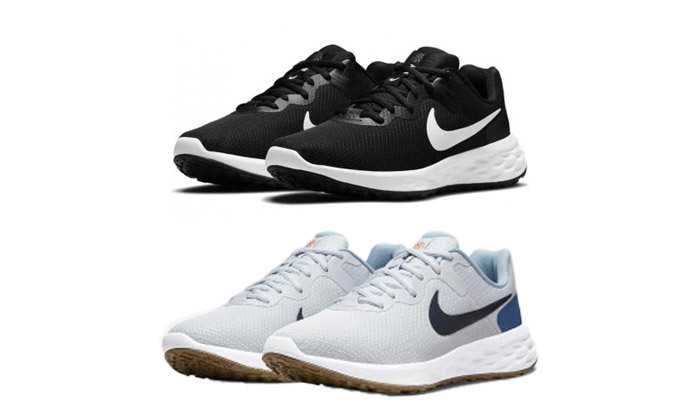 נעלי ריצה לגברים נייקי Nike דגם Revolution 6 - צבעים לבחירה