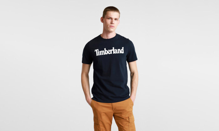3 חולצת טי שירט לגברים טימברלנד Timberland דגם Kennebec Linear - צבעים לבחירה