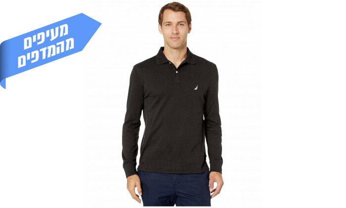 9 חולצת פולו לגברים נאוטיקה NAUTICA דגם CLASSIC FIT - צבעים לבחירה
