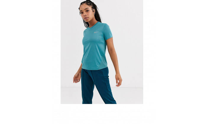 3 חולצת אימון לנשים נייקי Nike דגם Miler SS - צבע לבחירה