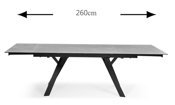 5 שולחן נפתח לפינת אוכל HOME DECOR דגם קדיז - אופציה לכיסאות