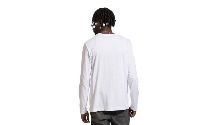 3 חולצת שרוול ארוך לגבר NAUTICA בצבע לבן