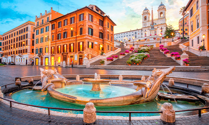 החורף ברומא טעים יותר: 3 לילות בסופ"ש במלון לבחירה עם טיסות ישירות כולל מזוודה וארוחות בוקר