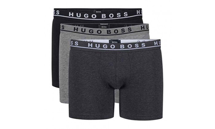 4 מארז 3 תחתונים לגברים הוגו בוס HUGO BOSS - צבעים לבחירה