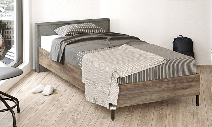 5 מיטת יחיד Twins Design דגם נפטון