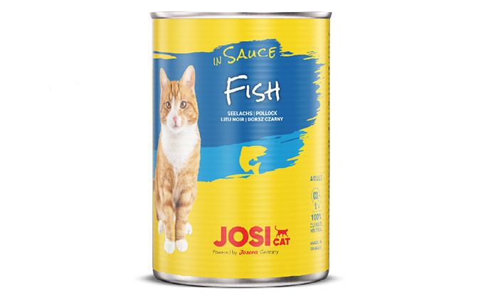 3 אניפט: מארז 36 יח' שימורי מזון לחתולים JOSICAT - טעמים לבחירה