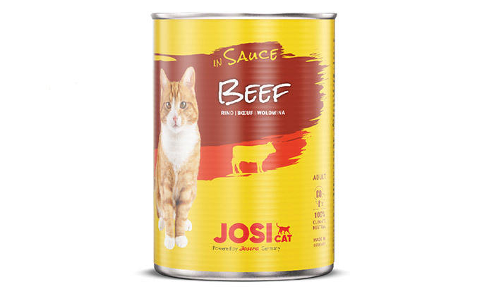 4 אניפט: מארז 36 יח' שימורי מזון לחתולים JOSICAT - טעמים לבחירה