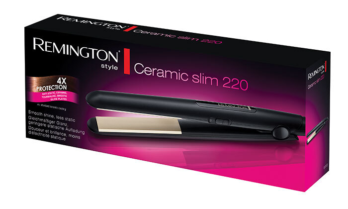 3 מחליק שיער קרמי REMINGTON Ceramic Slim דגם S1510