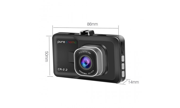 4 מצלמת דרך לרכב עם מסך "2.2 PURE CINEMA דגם CR-2.2